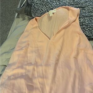 Michael Kors Peach Sleeveless Top